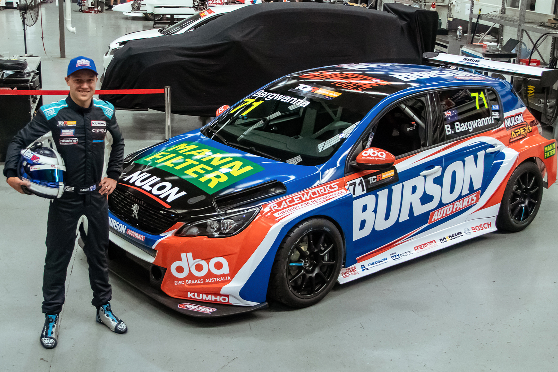 Bargwanna in TCR Australia plus two TCR World Tour events