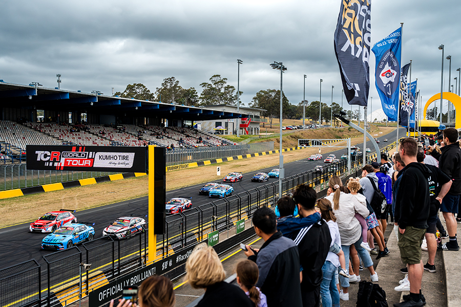 Will Brown encores leading an Audi 1-2-3 in Eastern Creek’s Race 2