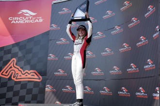 Riley Pegram, first female driver in the Kumho FIA TCR World Tour