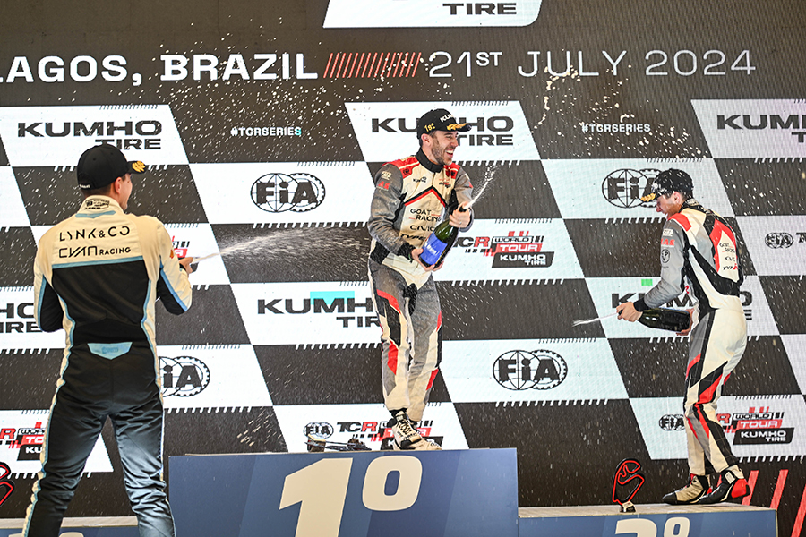 Quotes from the podium finishers in Race 1