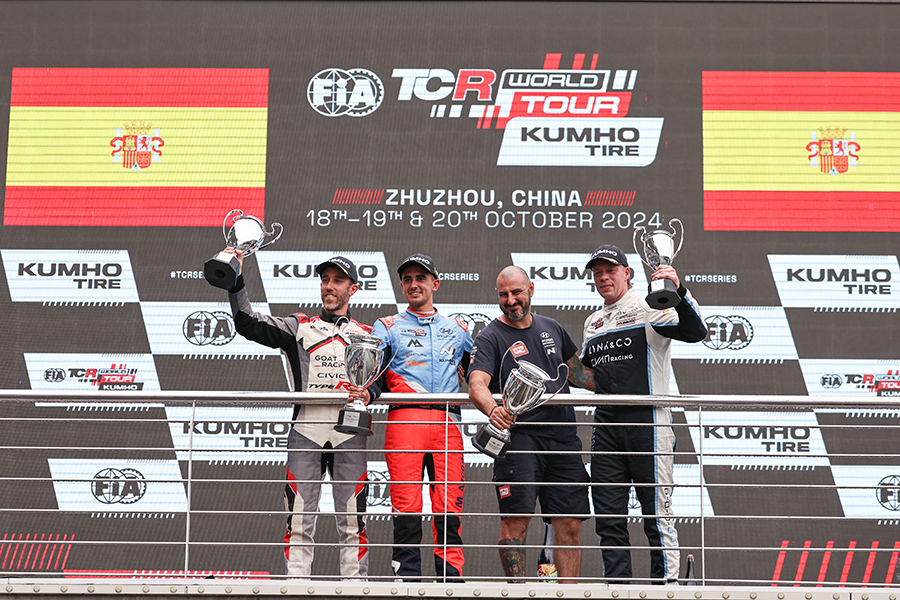 Quotes from the podium finishers in Race 1